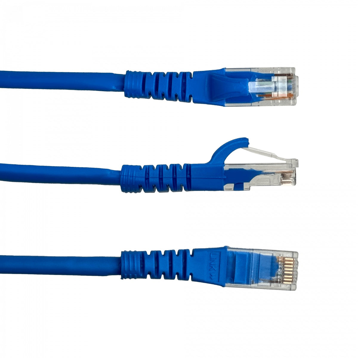 CPA-15L LINKMADE Cable de Conexión Multifilar Inyectado CAT5E Azul LSZH de 1,5 Metros