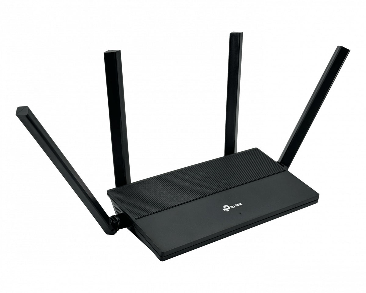 EX141 TP-LINK Sistema WiFi6 Mesh AX1500 Doble Banda 5GHz+2.4GHz 1201+300Mbps 4 antenas 3 puertos LAN 1 puerto WAN