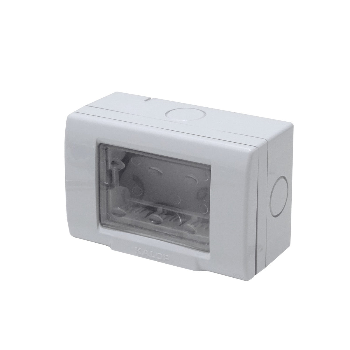 KEP-8 KALOP conTapa 3-Módulos Caja Gris IP55 3-Plazas Sigma KL42413