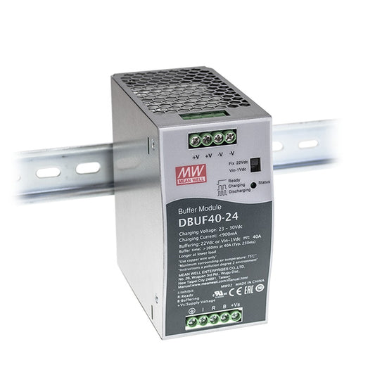 Buffer DC Riel DIN 40A 24V DBUF40