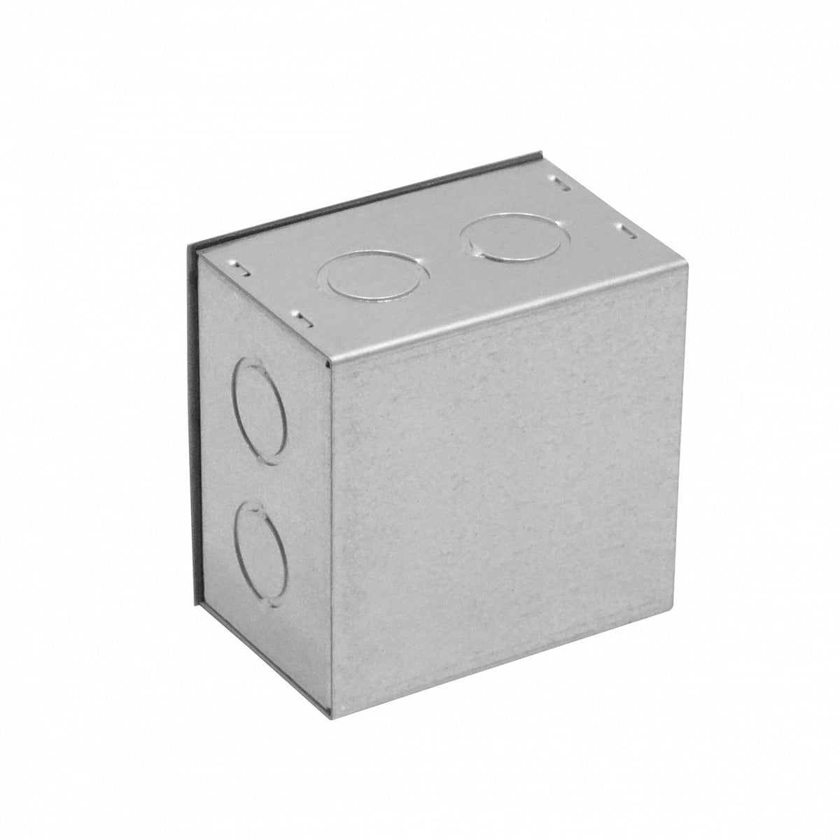 FPCWM-3 A11 Caja 100x100x65mm c/Tapa-102x102mm Zincada Metalica