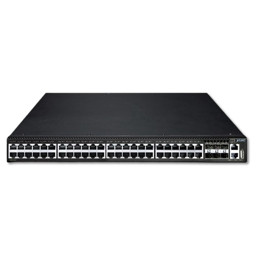 Switch Administrable Capa 3 PLANET SGS-6341-48T6X, 48 Puertos Gigabit y 6 Puertos 10G SFP+