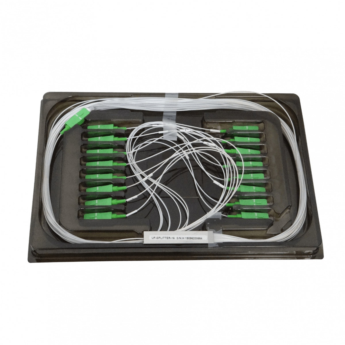 UF-SPLITTER-16. UI 1x16 SC/APC Divisor PLC GPON 3mt 150+150cm 0,9mm 1260-1650nm  UBIQUITI