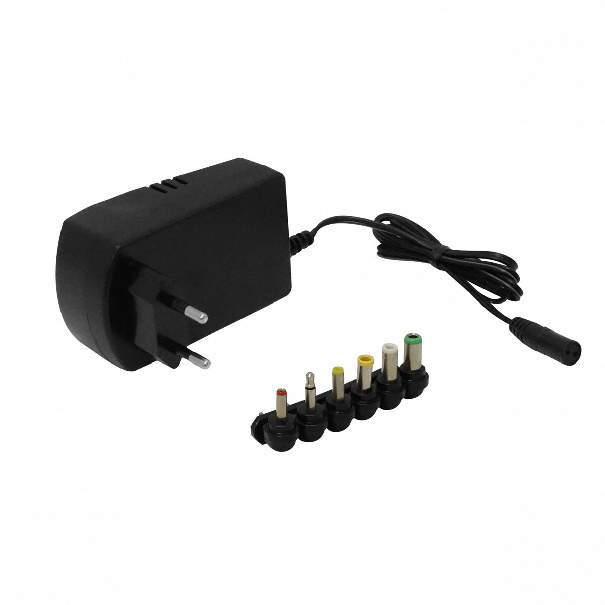 FVS-12 UNIVERSAL Fuente de alimentación variable 100-240VAC, salida 3-4.5-6-7.5-9-12V, 3.0A y 30W