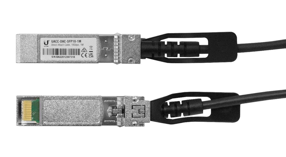UDD-1 UBIQUITI 1mt SFP+10Gbps Cable Directo Cobre Pasivo UACC-DAC-SFP10-1M