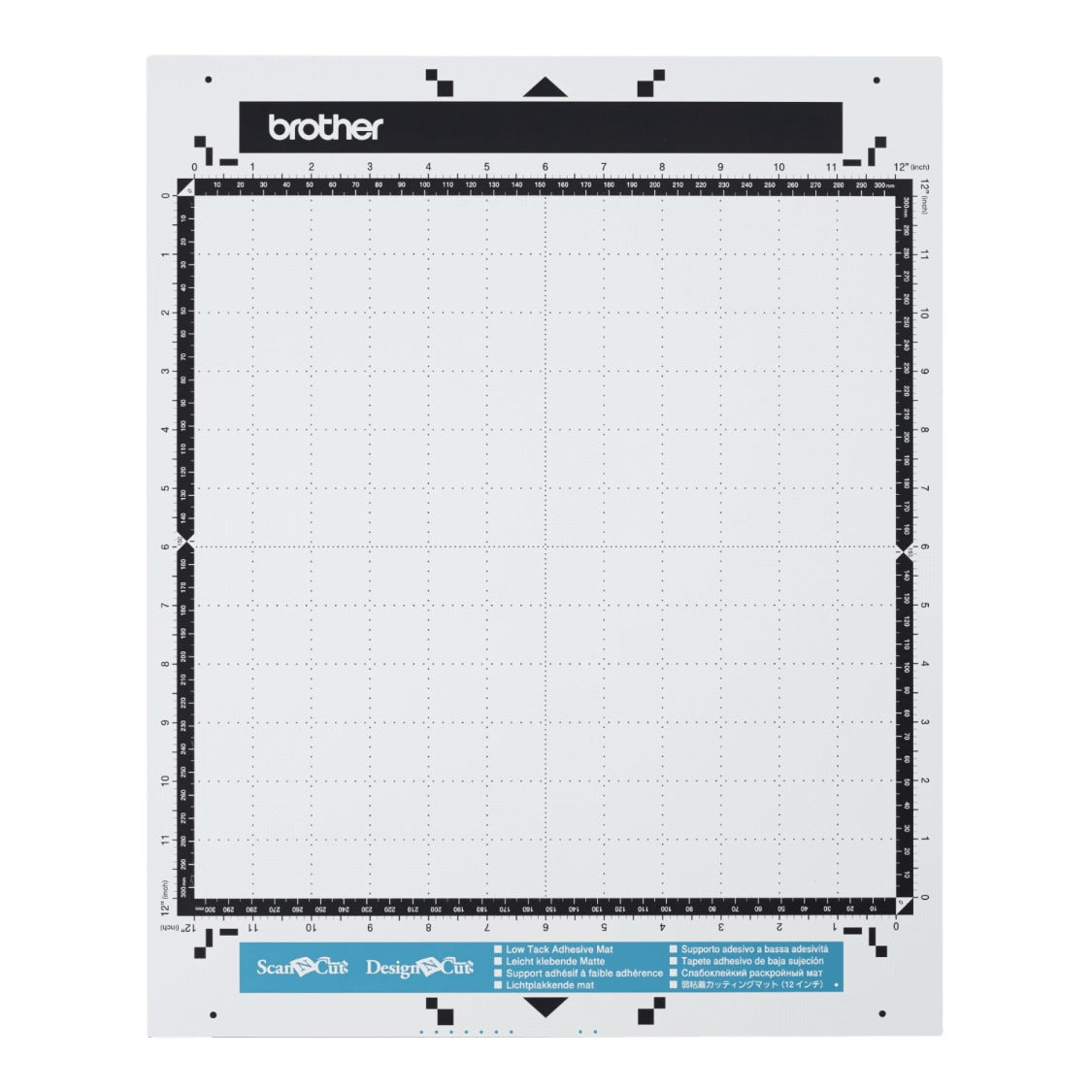 CAMATLOW12 BROTHER Base de Sujeción Baja de 305x305mm para Plotter de Corte ScanNcut2