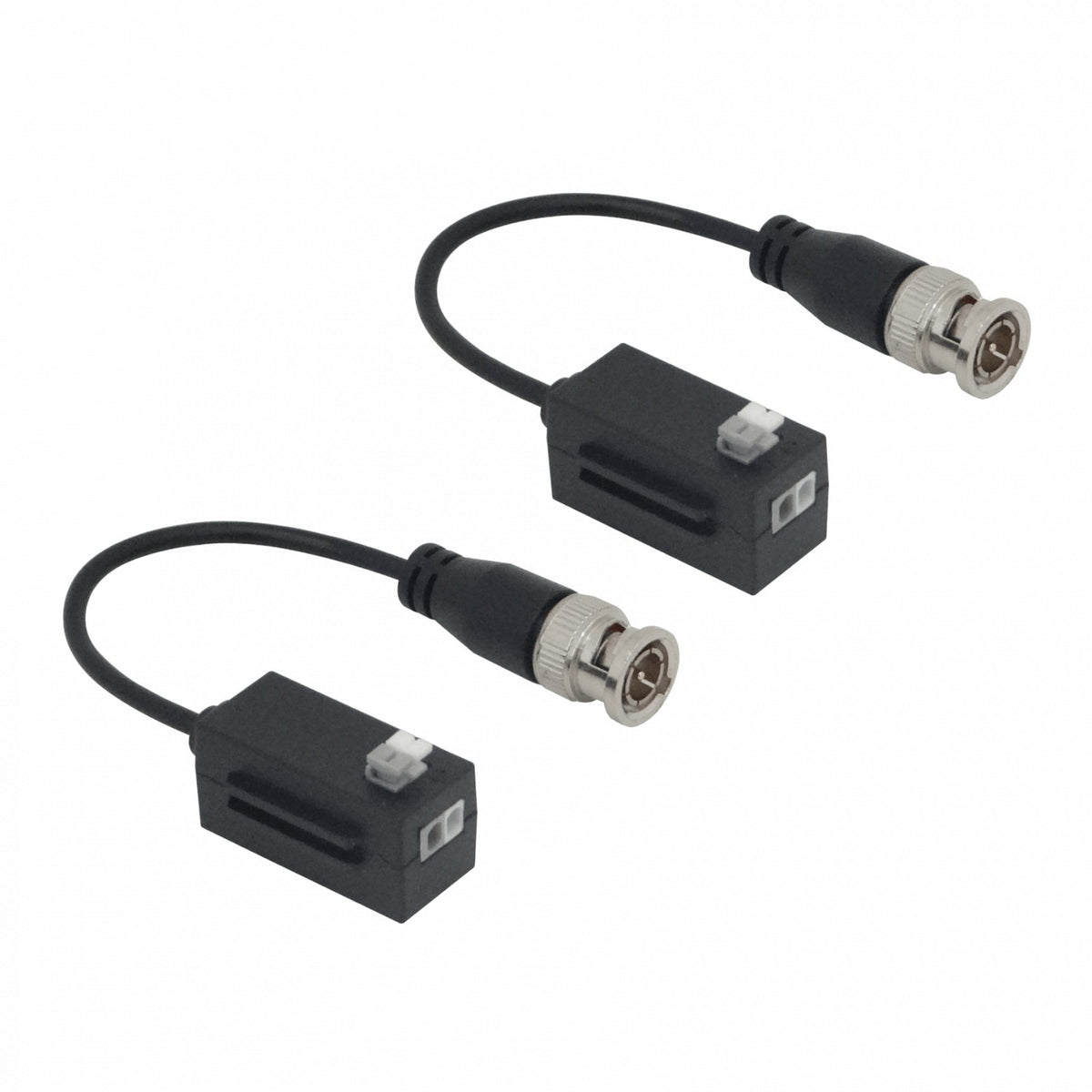 BALUN-HD4 DAHUA Transmisor de Video 4K 1-Par Conexión Rápida CAT5E/6 Pasivo CCTV BNC-Macho