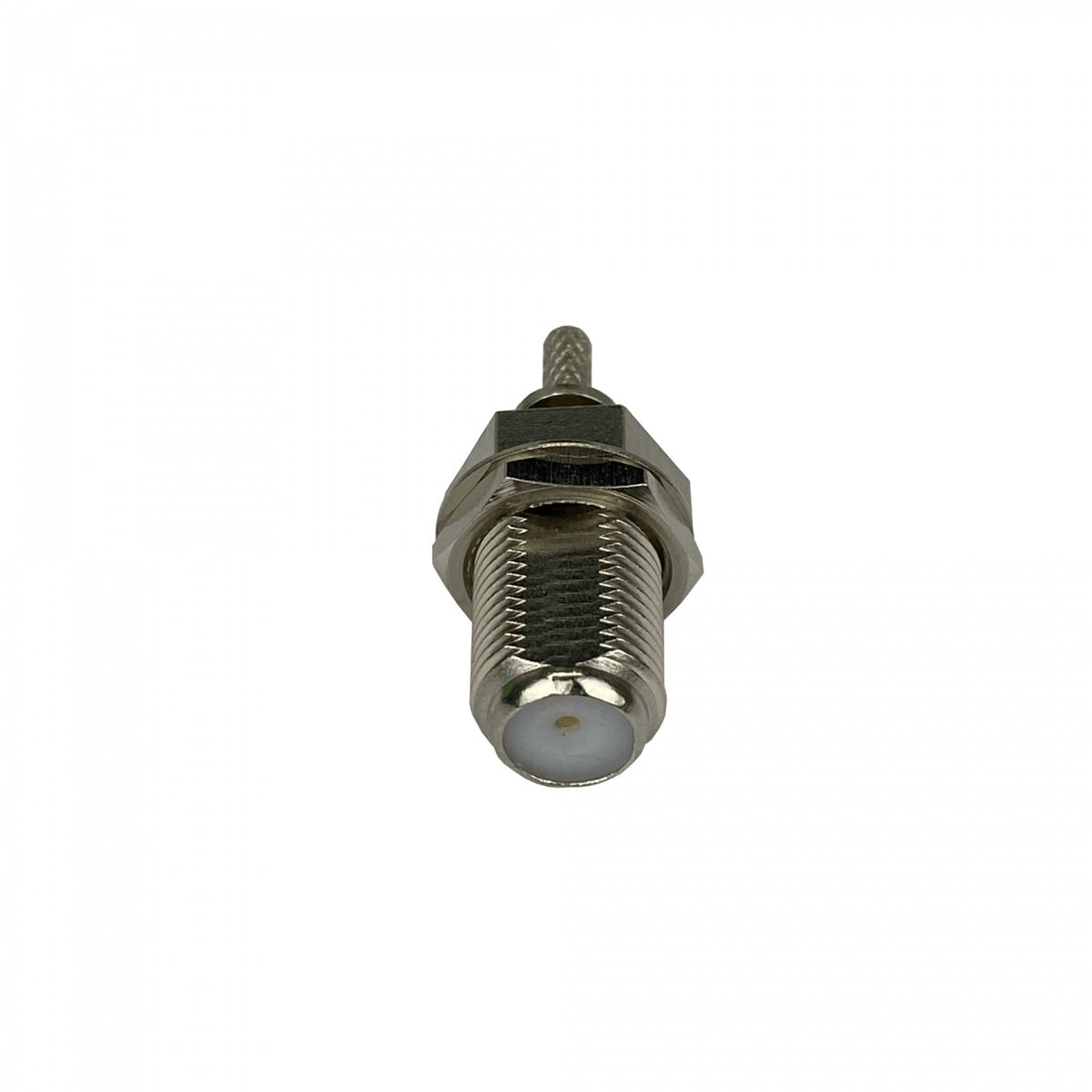 FH1C Conector coaxial crimpeable hembra tipo F para cable RG316, compatible con RG174, referencia CA100