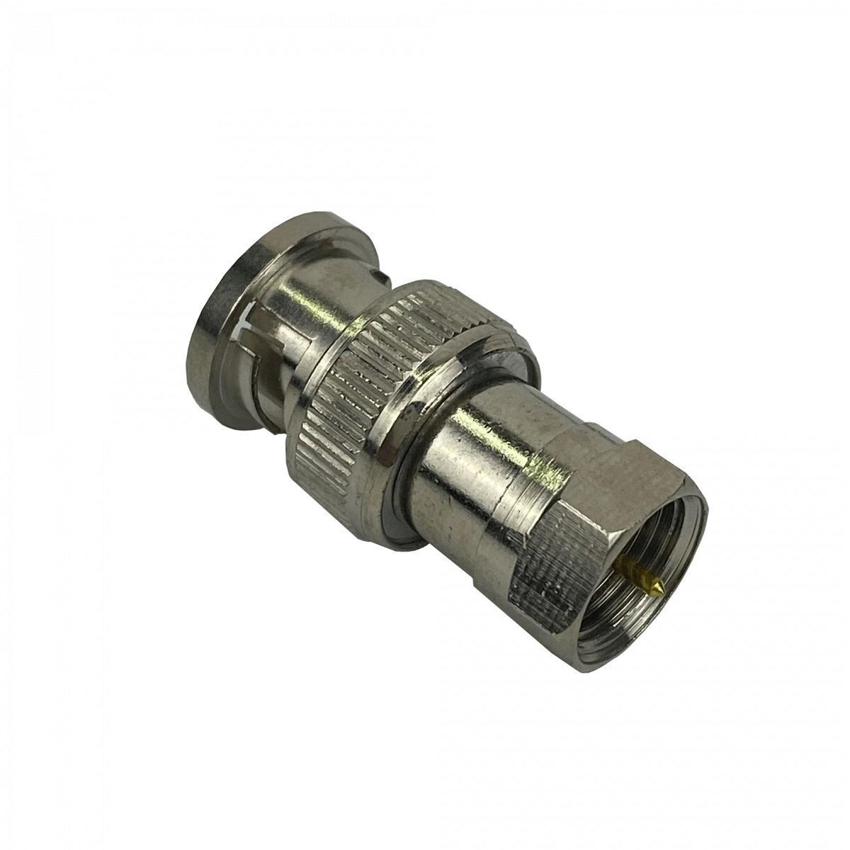 FMBM F-Macho BNC-Macho Adaptador Copla Coaxial