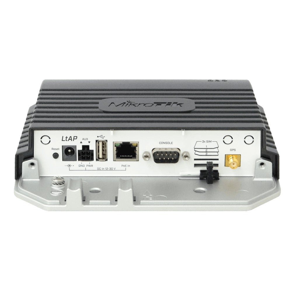 LTAP MIKROTIK 2-miniPCIe 3-Sim GPS 2,4GHz 2dBi 1-Puerto 1000 L4 RS232 RBLtAP-2HnD