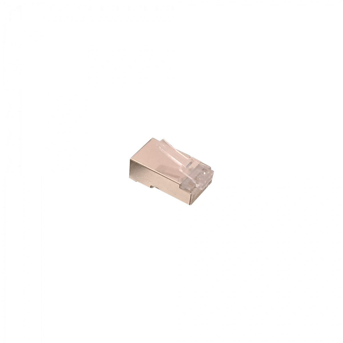 RJ6SU-10U LINKMADE Paquete de 10 piezas para Cable Unifilar Cat6 FTP STP Conector RJ45 con blindaje metálico