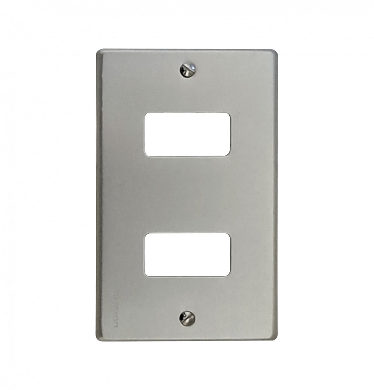EBP503-2 BTICINO Soporte para 2 Módulos en Aluminio con Tornillería