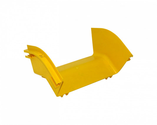 CCA-240-AE 240x100mm Angulo 45º Exterior Amarilla PC+ABS LSZH Macho