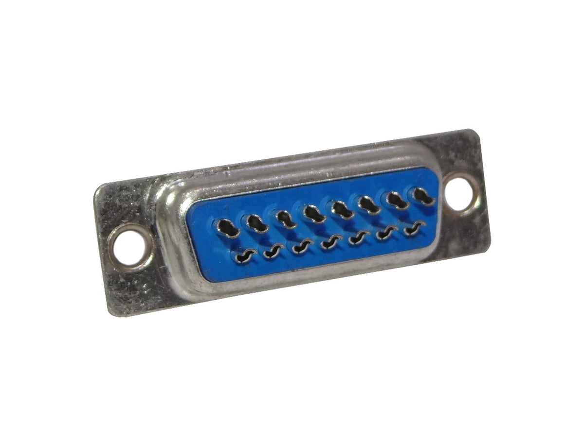DB15-H Hembra DA-15 DB15-Ancho(2-filas) 39mm 15-pin Conector Soldable s/Tapa
