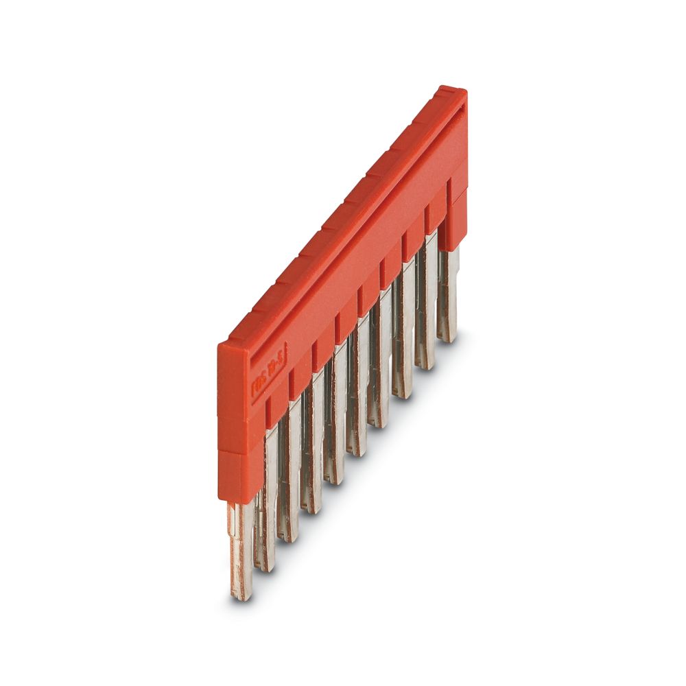Conector Cruzado Puente 10 Posiciones Rojo Phoenix Contact 3030213
