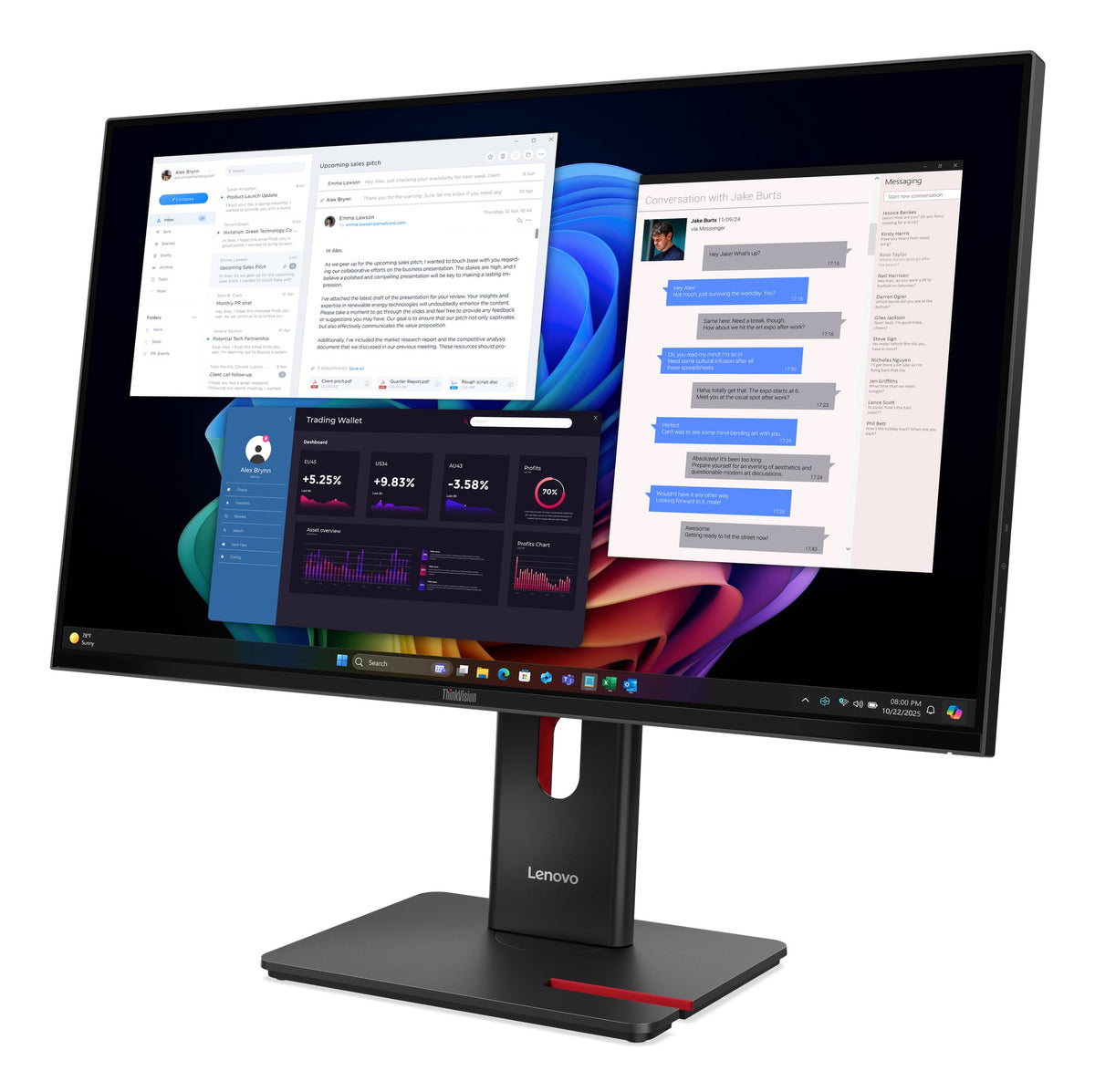 Lenovo ThinkVision Monitor T27U-D40 27inch 3840x2160