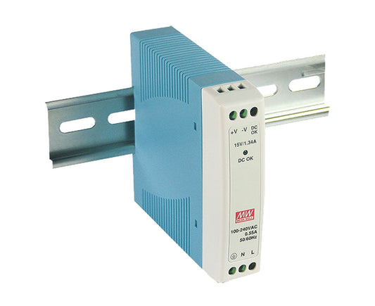 Fuente de poder Riel DIN 10W plástico MDR-10 - 5V