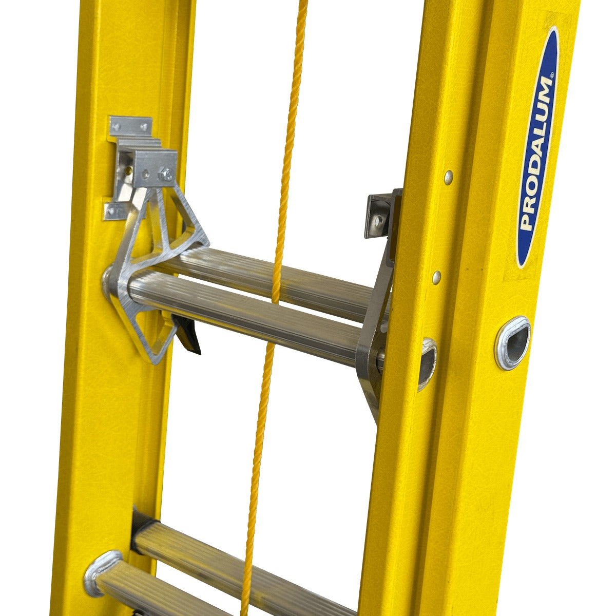 ESFA-428 3,8-7,60mt 140kg Escala Extensible de Fibra De Vidrio 28-Escalones