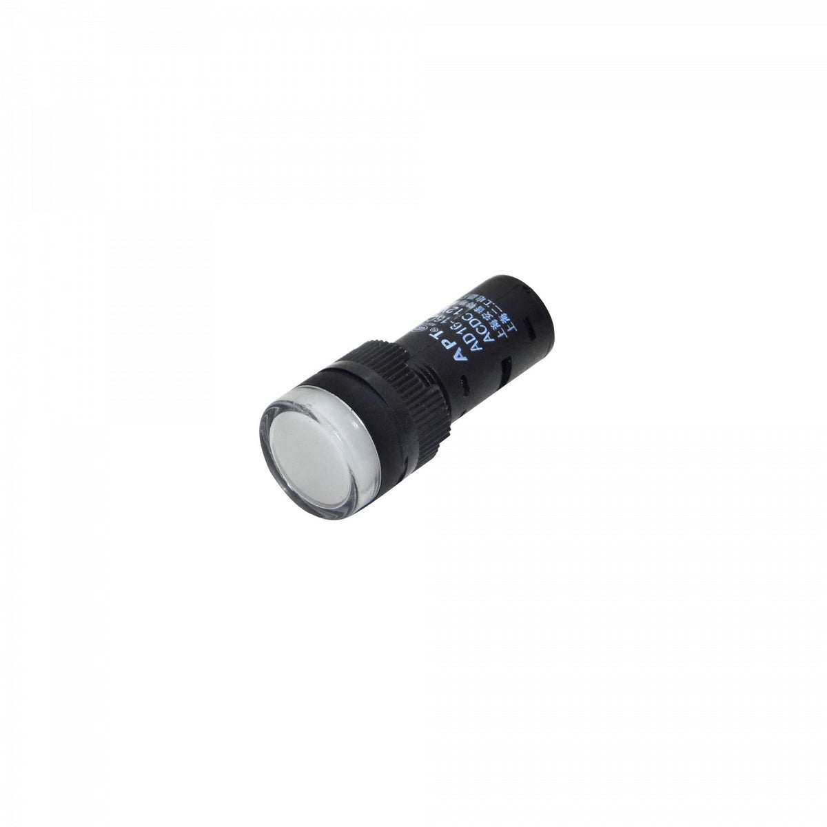 PILOTO-LED-W-12V Blanco Luz Piloto LED 12VDC/AC 15mm-diametro 19mm-cabeza 45mm-altura