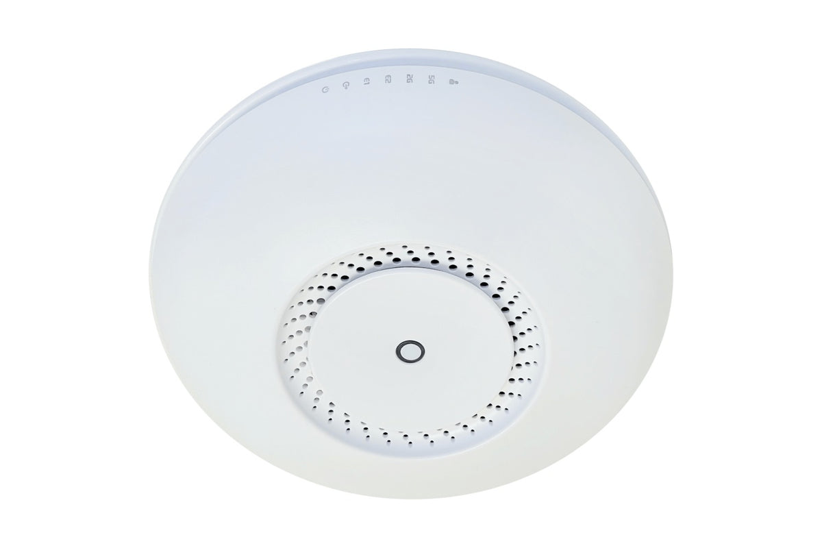 CAP-AC Punto de Acceso MIKROTIK 2x2 2dBi, 2.4GHz N300, 5GHz AC867, Licencia 4, incluye fuente 24V, 2 puertos 1000Mbps con PoE Pass, 26dBm