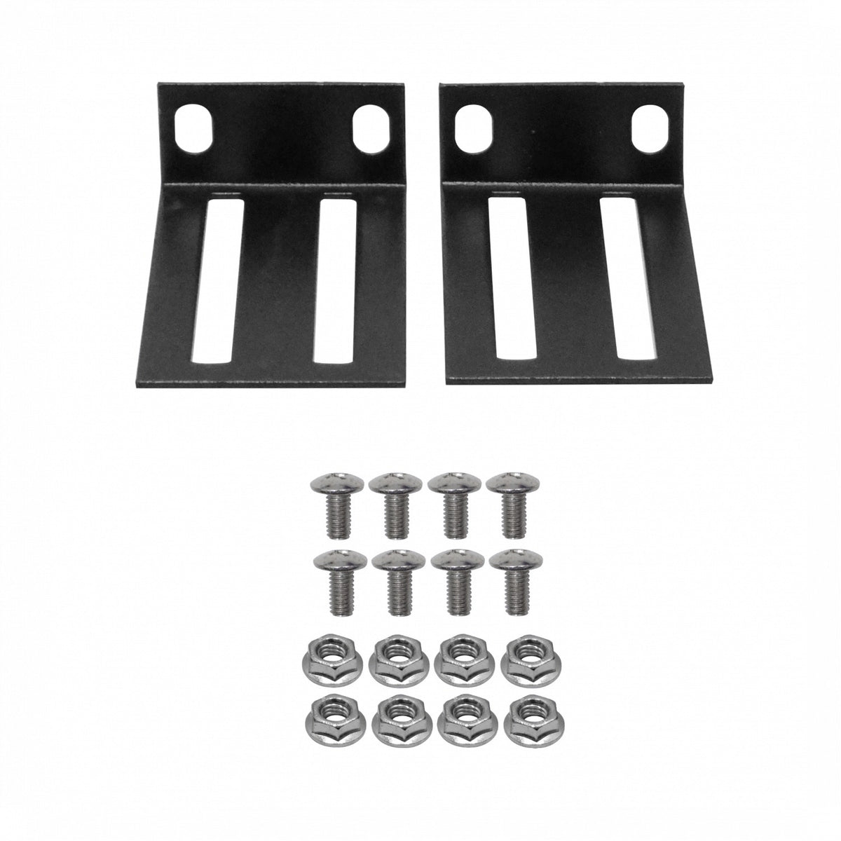 RK2 LINKMADE Soportes de Montaje de 44mm con Aletas para Instalar Equipo 1U en Bastidor de 19 Pulgadas