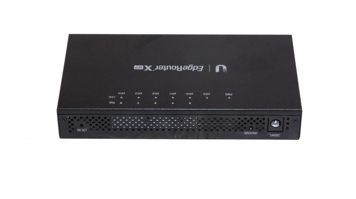 ER-X-SFP. UI 1-SFP 5-1000 1-POE24V-12W-Salida total-50W L2 EdgeRouter X SFP ER-X-SFP-EU. UBIQUITI