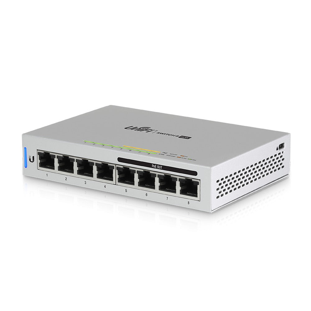 US8-60W. UI 8-1000(4-PoE48V-af) 48W-tot Switch req-UniFi inc-48V/60W US-8-60W-EU. UBIQUITI