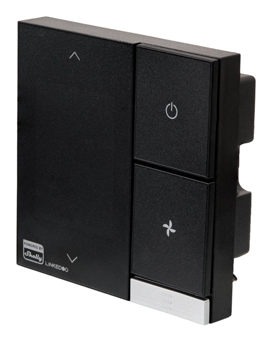 Termostato Inteligente LinkedGo ST802-B para HVAC y Fan Coil con Modbus RS485, Wi-Fi y Bluetooth, Powered by Shelly