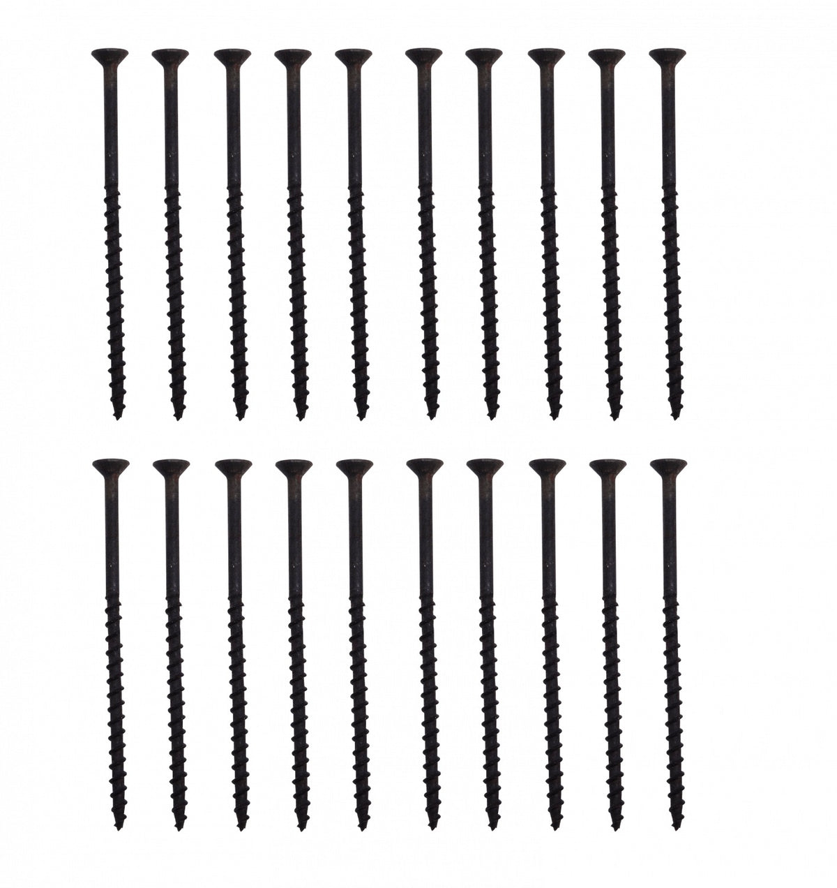 P6-3-20U Tornillo Punta de Cruz Negro 6 x 3 Largo 75mm Paquete de 20 Unidades