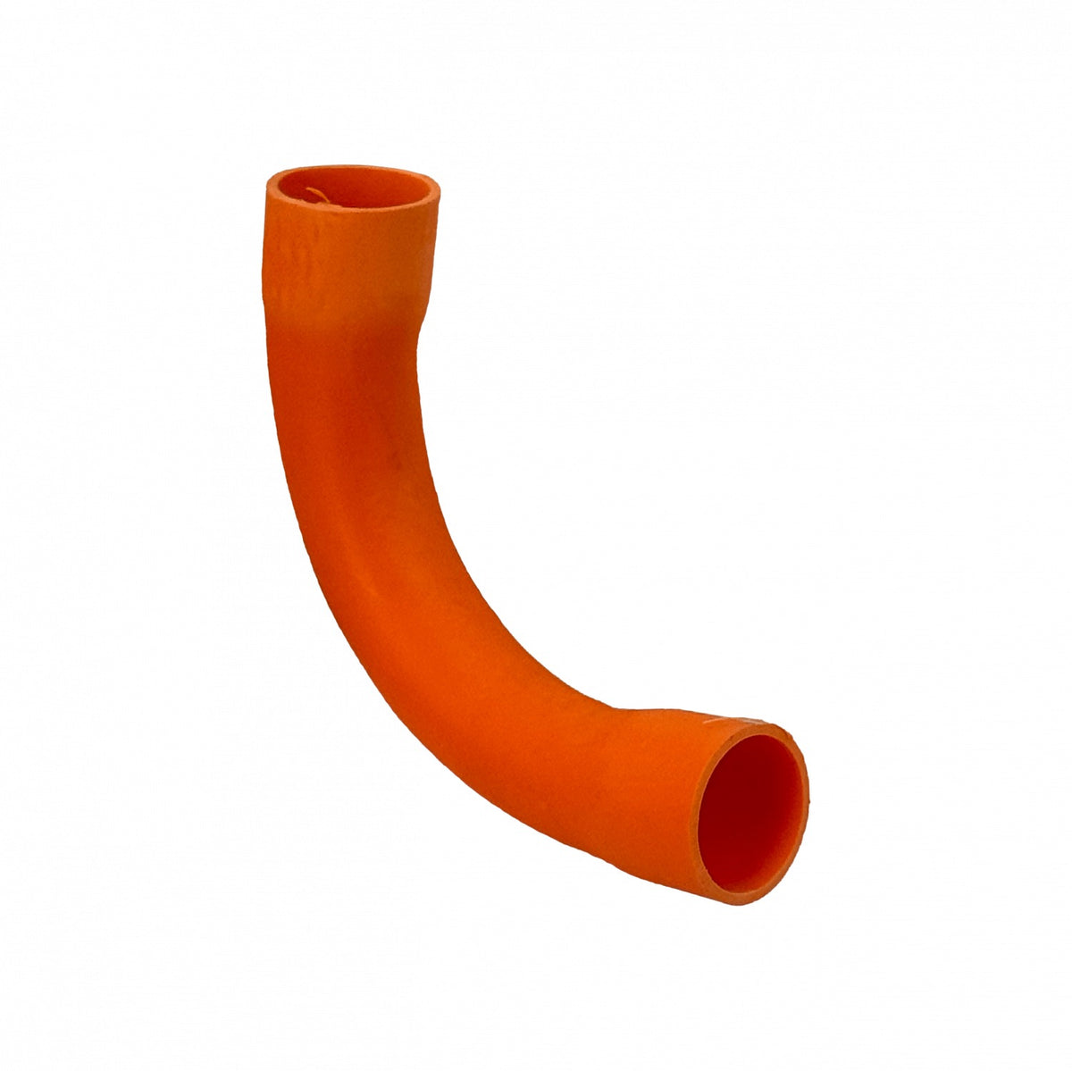 NVC16-C Codo de 16 milímetros en PVC para tubería de color naranja con certificación SEC