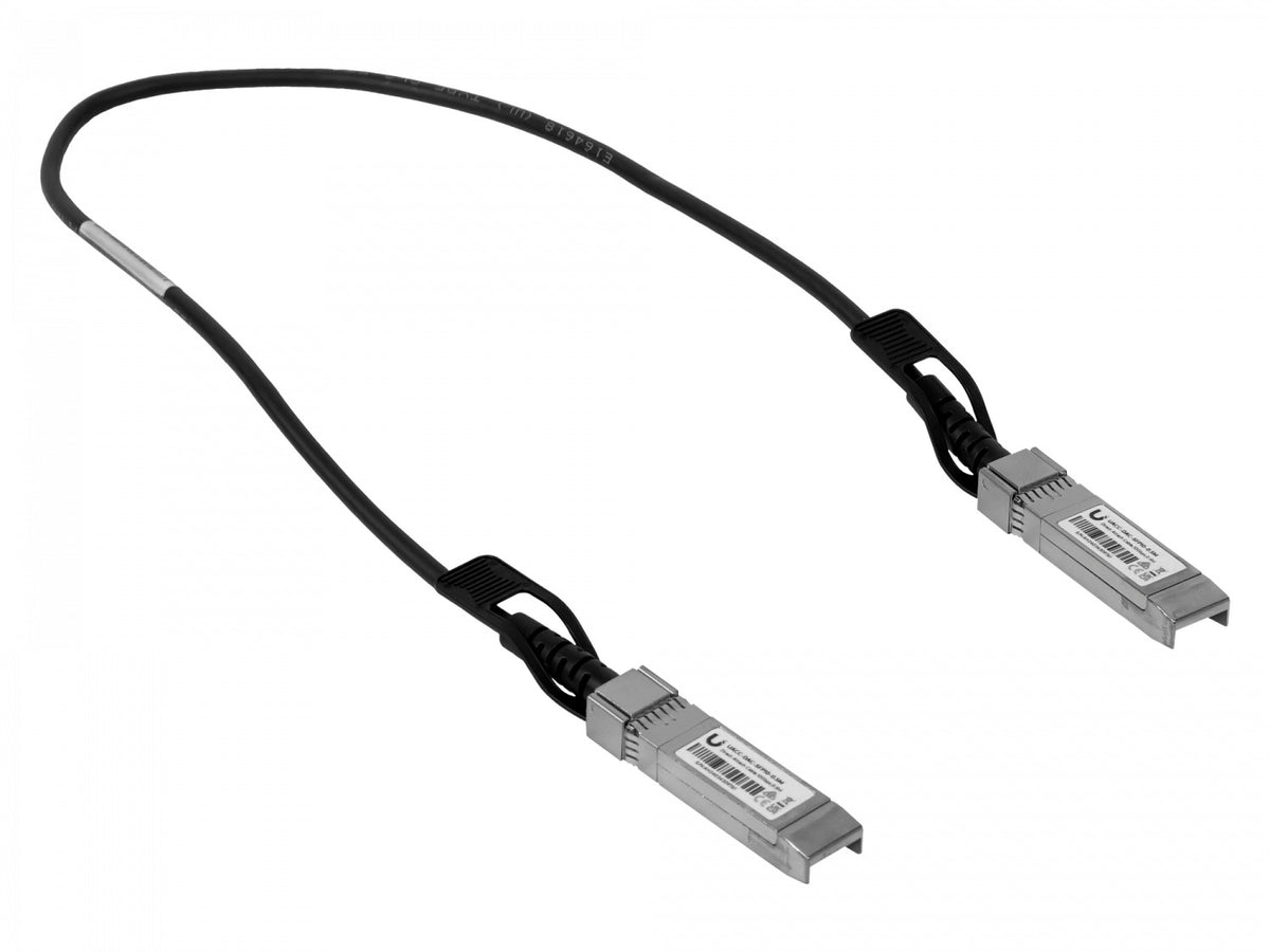 UDC-0. UI 0,5mt SFP+10Gbps Cable Directo de Cobre 50cm UACC-DAC-SFP10-0.5M UACC-DAC-SFP10-0.5M UBIQUITI