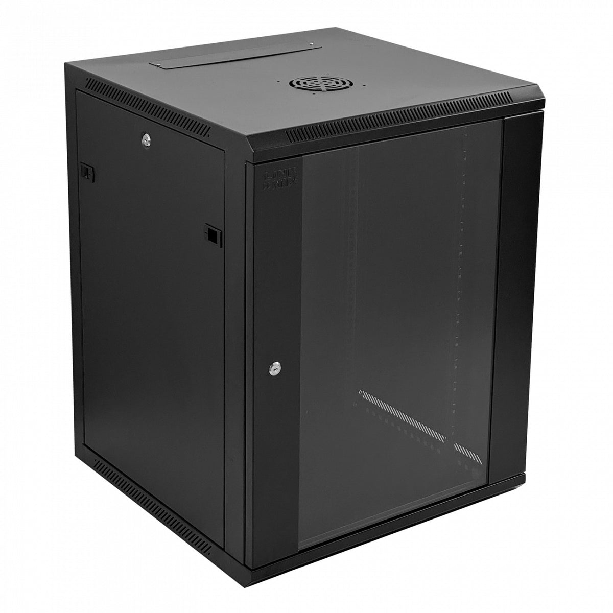 RK15-6L LINKMADE 15U 60CM-FONDO NEGRO INC-2U RACK PARED