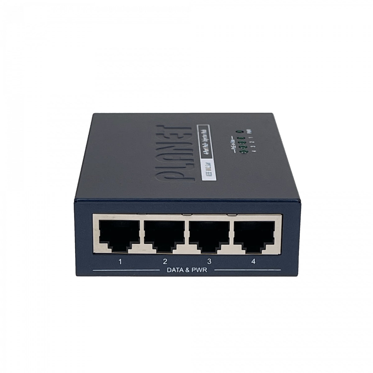HPOE-460 PLANET Concentrador 4 Puertos PoE+ 802.3af/at Potencia Total 120W Inyector PoE Gigabit Múltiple Incluye Fuente 54V/130W