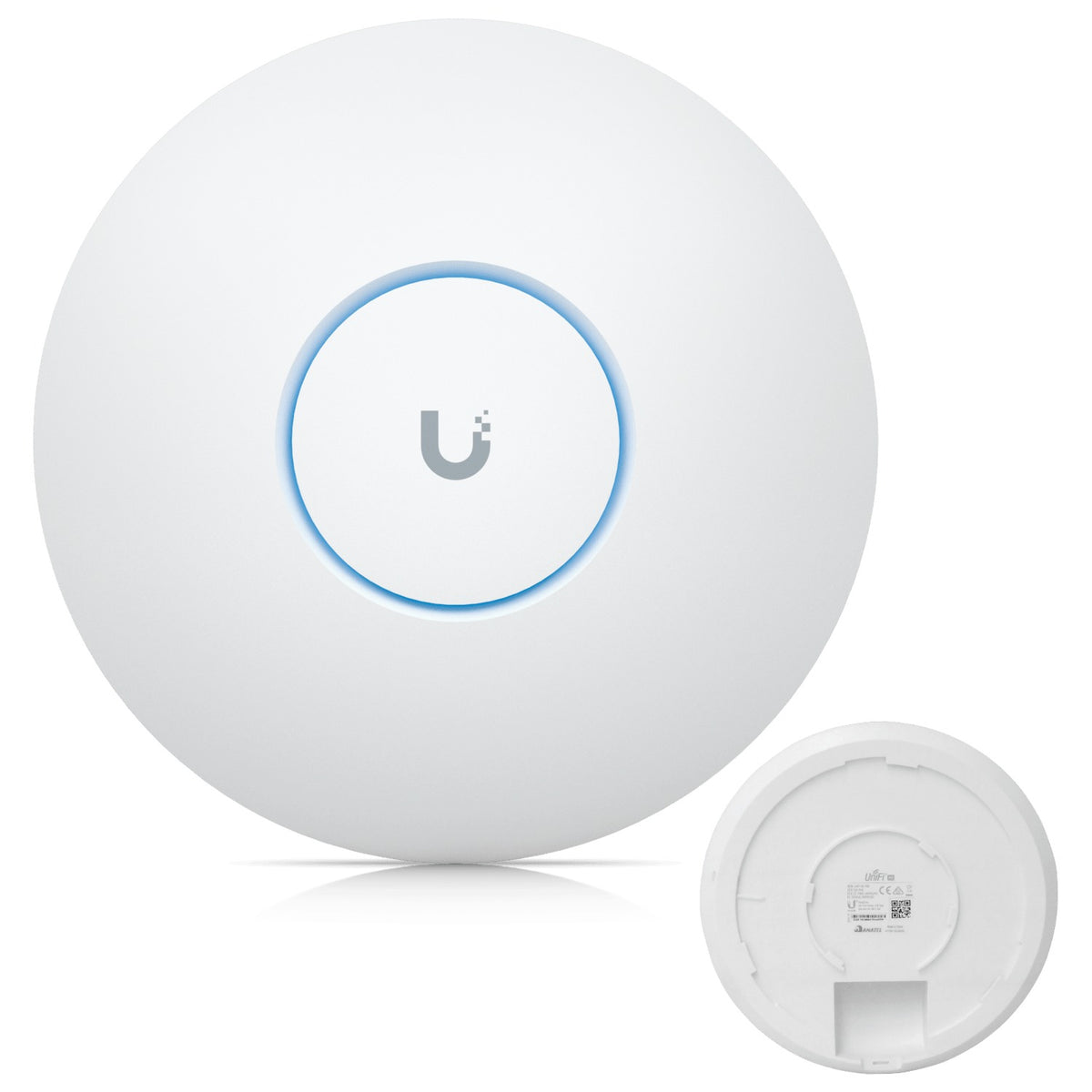 UAP-AC-HD-5. UI 5 unidades 4x4 1733 Mbps en 5 GHz, 800 en 2,4 GHz, 4/3 dBi, requiere PoE 48 V/17 W, 2 puertos 1000 UBIQUITI