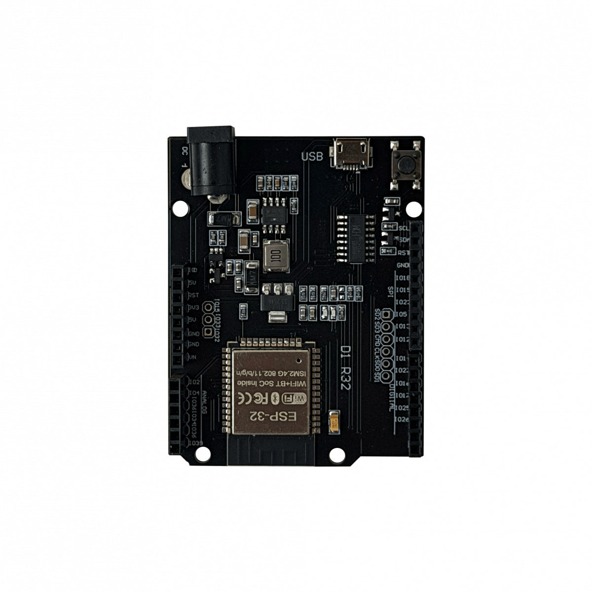 BPI-UNO32. Placa Banana Pi de 240MHz Doble Núcleo con WiFi, Bluetooth, micro USB y WebDuino