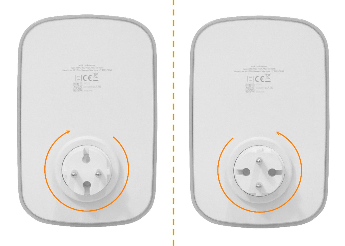 U6-EXTENDER. UI Extensor de señal WiFi6 4x4 4800/573mbps 5/2,4GHz 6/5dBi 100-240VAC U6-EXTENDER-EU UBIQUITI