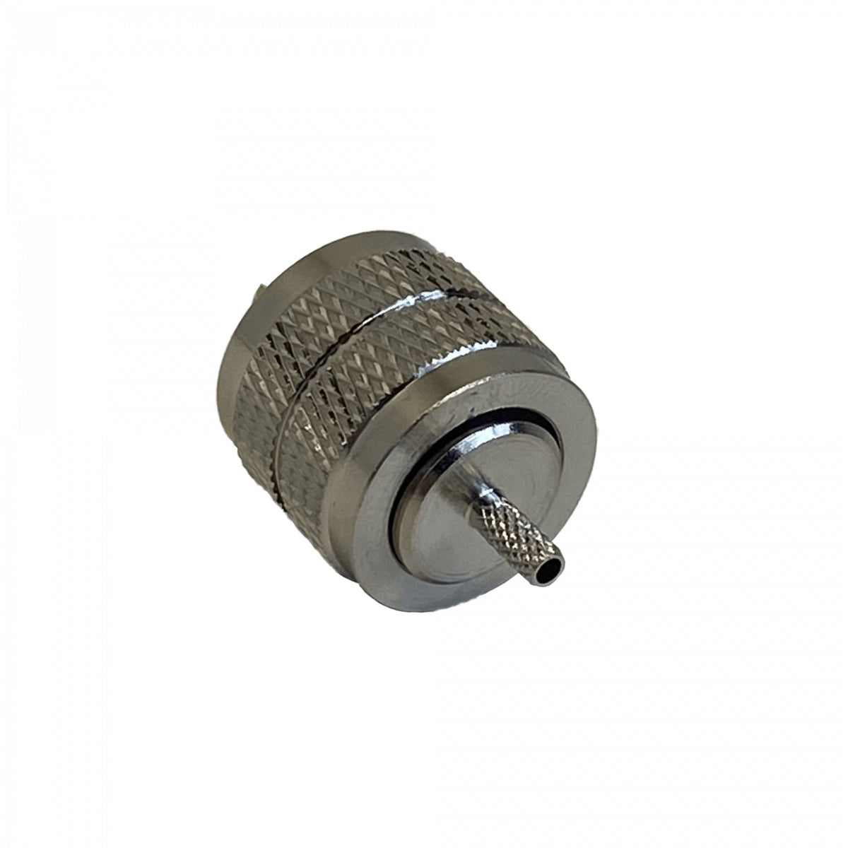 UM1C. UHF Macho RG316 Conector Coaxial para Crimpar CA100 RG174