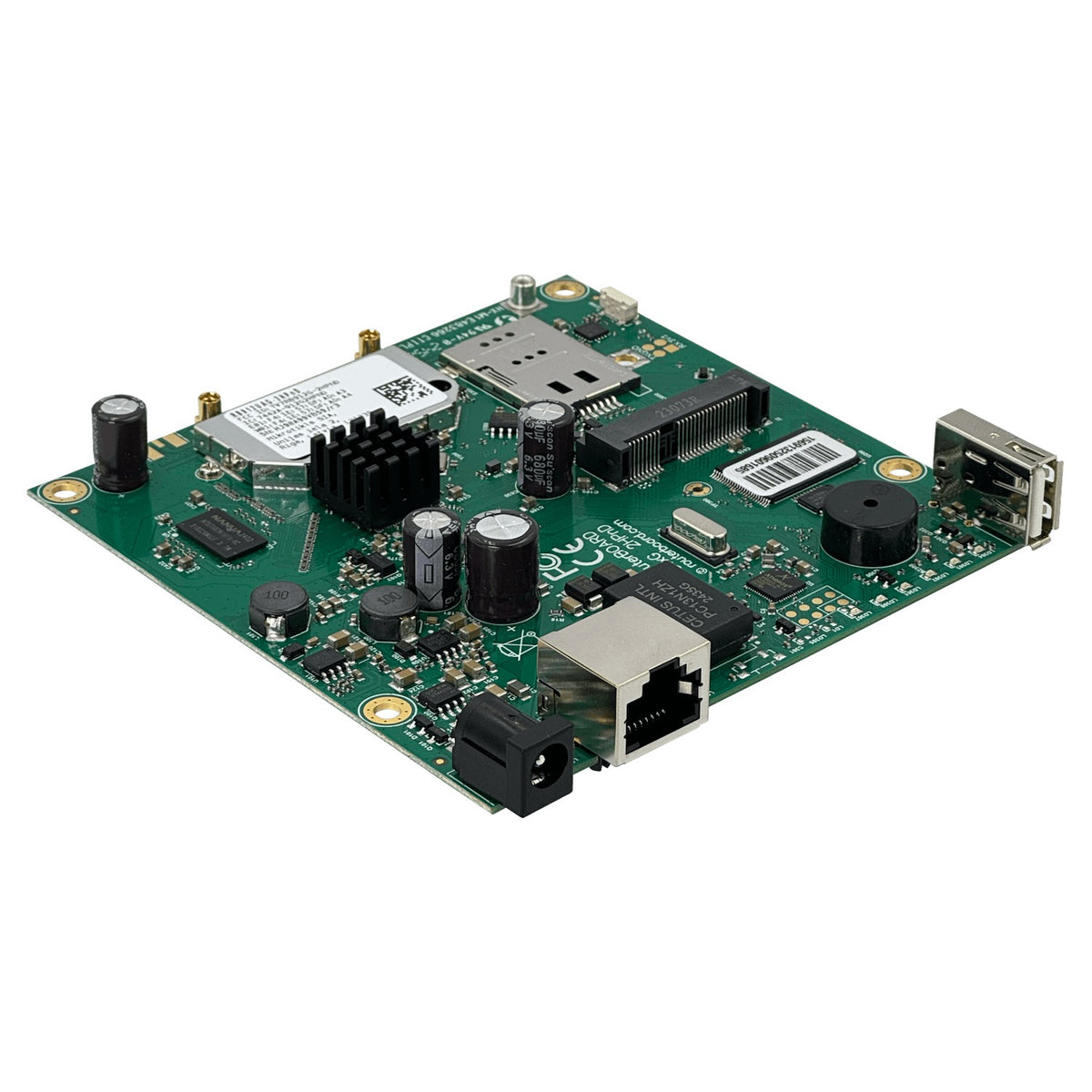 RB912UAG-2HPND MIKROTIK L4 2,4GHZ 2x2 MINIPCIE 1-1000 2-MMCX USB 600MHZ 64MB SIMCARD