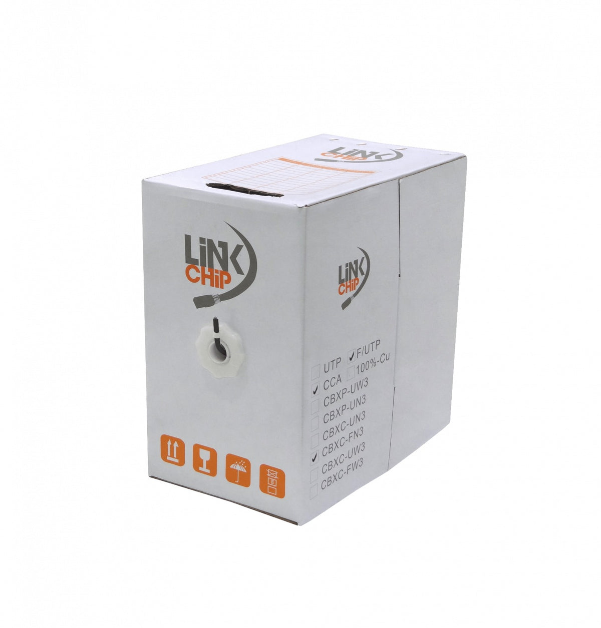 CBXC-FN3 LINKCHIP AWG25/0,45mm CCA ExteriorPE Negro Cable F/UTP 305mt Aleacion