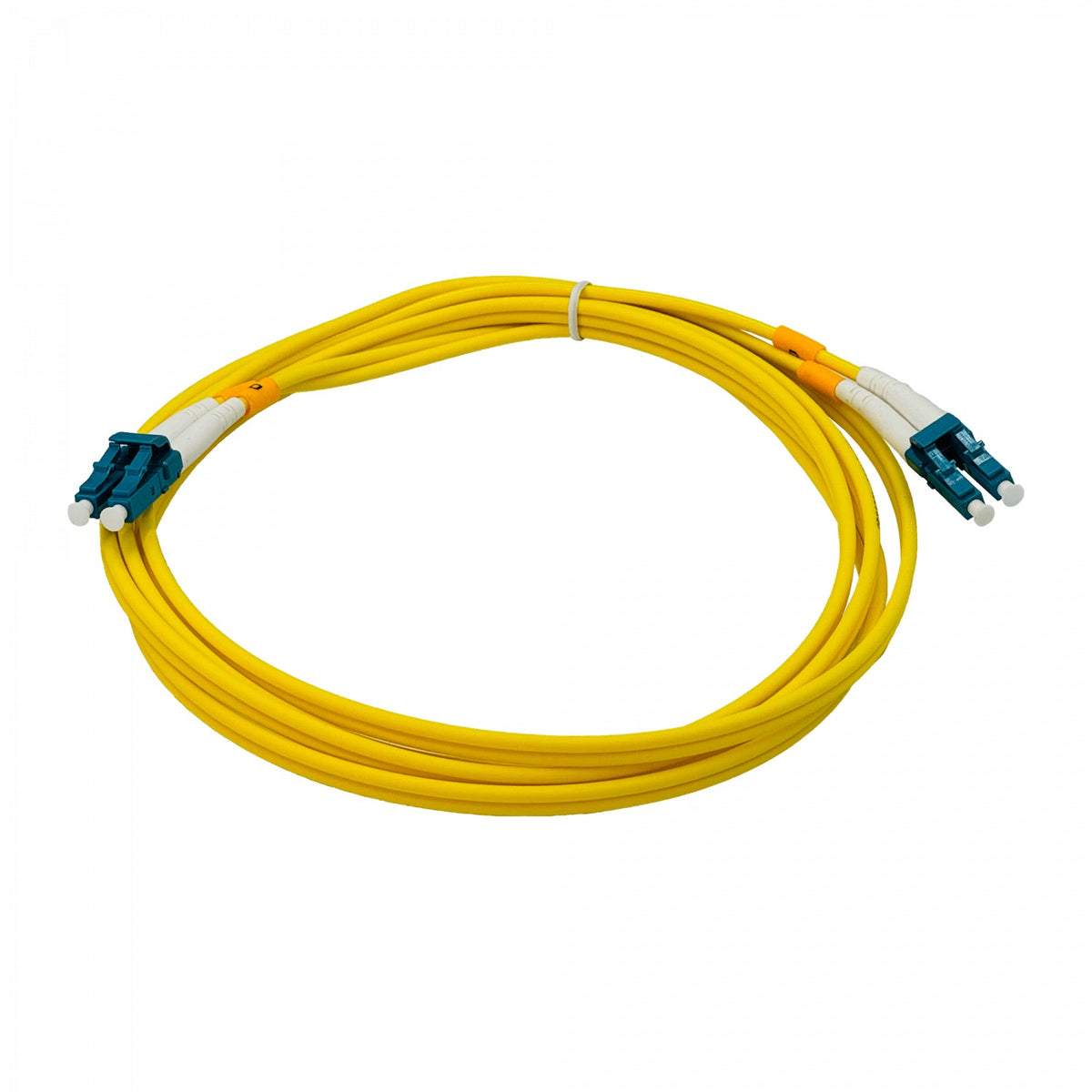 JFSLL2 LSZH 2mt LC-LC MonoModo SM Duplex Jumper Cable Fibra 3.0mm 9/125um