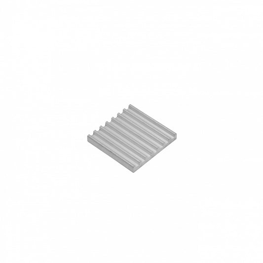 DISIP-CPU Disipador térmico de aluminio para DDR de BANANAPI, dimensiones 22x22mm