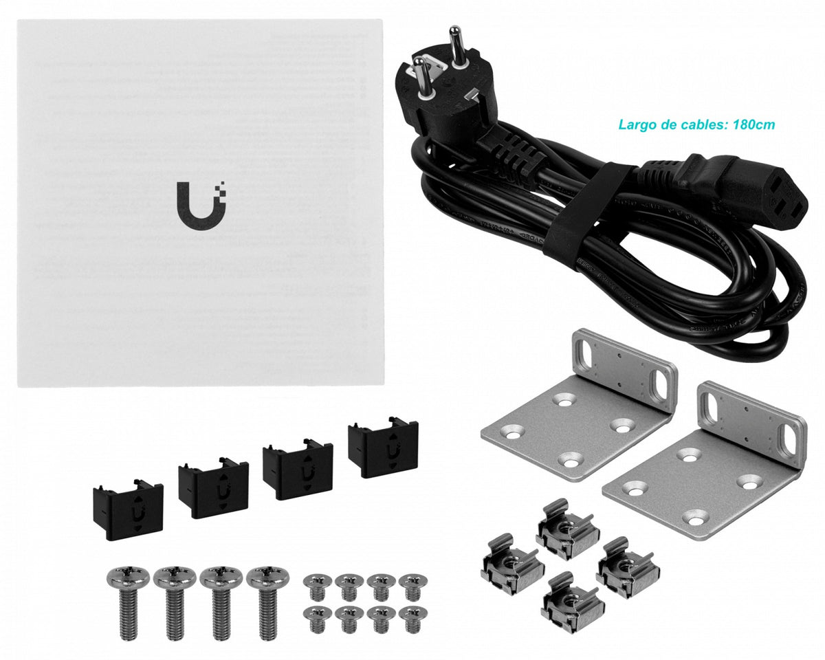 USW-48-POE. UI conmutador 195 W totales, 48 puertos 1000 (32 PoE 48af/52at), 4 SFP, requiere UniFi USW-48-POE-EU UBIQUITI