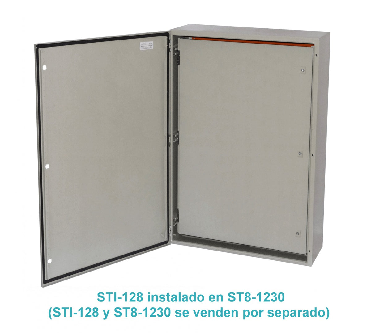 STI-128 TIBOX 1200x800mm Contratapa para Cuadro ST8-1230 Tapa-interior Abatible