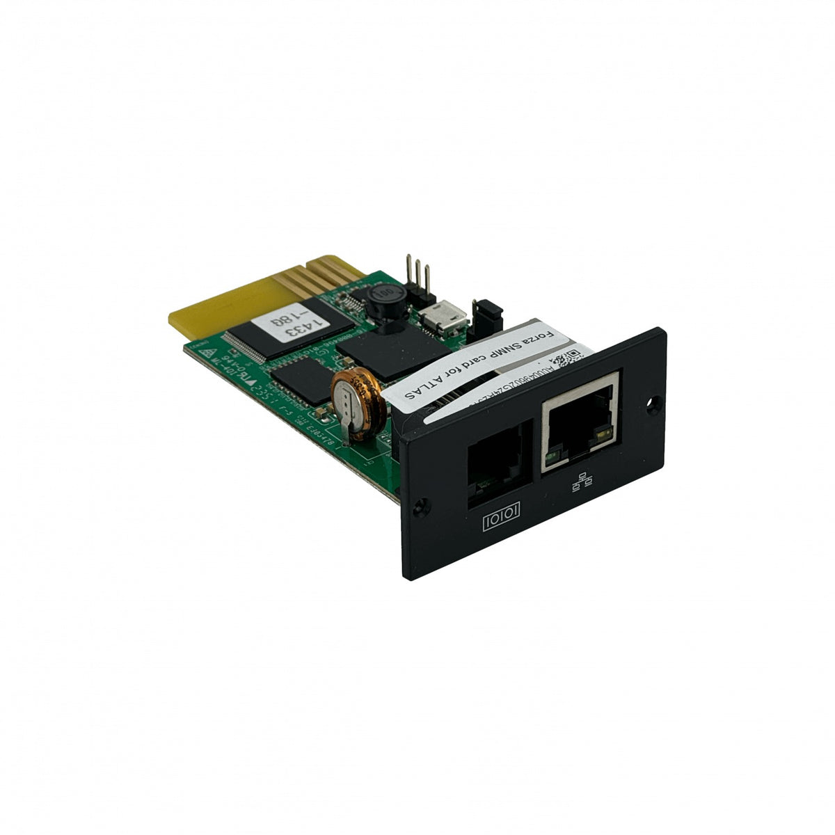 FDC-N FORZA Tarjeta de Red SNMP Ethernet-10/100 para-UPS 1-100 1-RJ45-EMD FDC-CD610