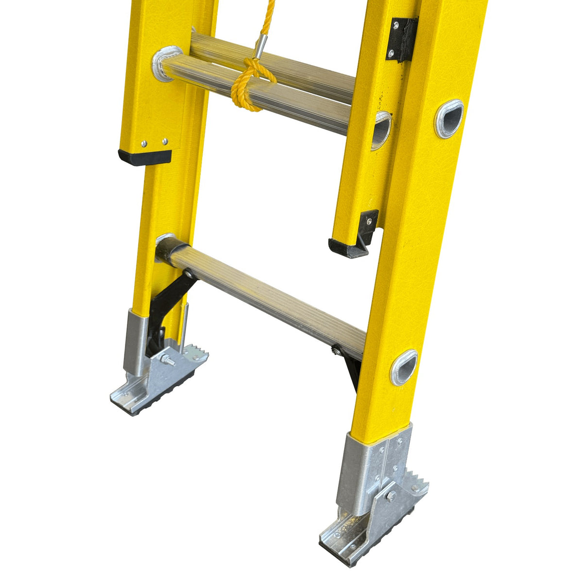ESFA-428 3,8-7,60mt 140kg Escala Extensible de Fibra De Vidrio 28-Escalones