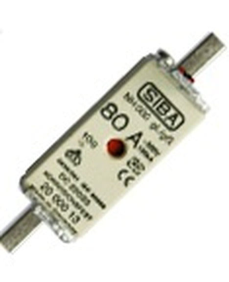 Fusible curva gG/gL, tamaño NH000 / NH00, 500V, marca SIBA (Alemania) - NH000 - 32A