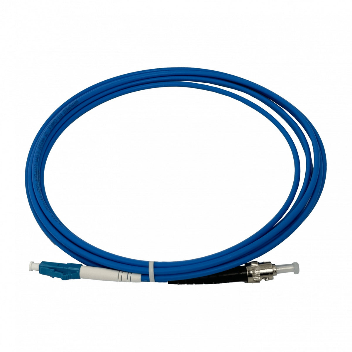 JBSLT3 LSZH Blindado 3mt LC-ST Monomodo SM Simplex Latiguillo Fibra 3.0mm 9/125