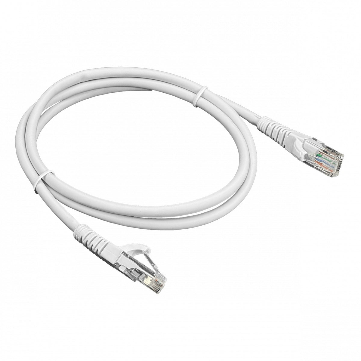 CPG-10L LINKMADE 1 metro Cat5E U/UTP Gris LSZH Cable de Parcheo Moldeado Multihilo