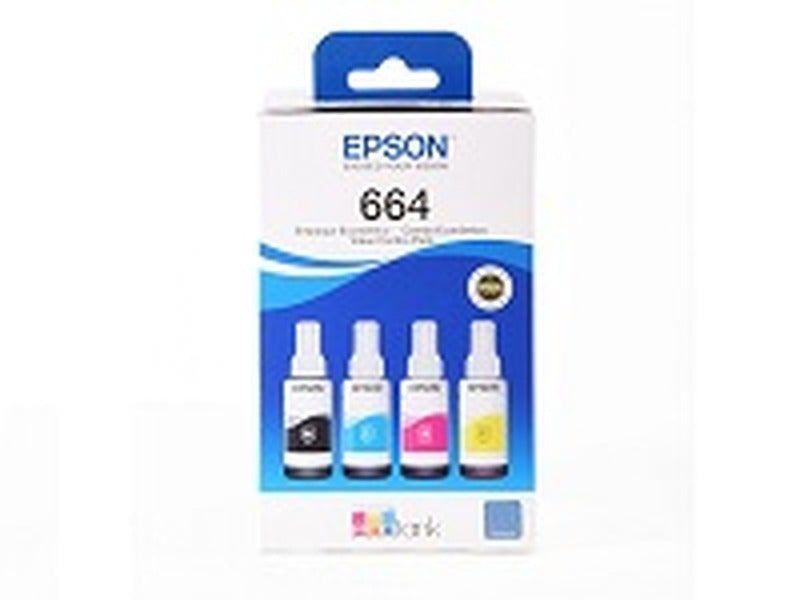 Epson Botella T664520-4 Pack full set L120 L1300 L121