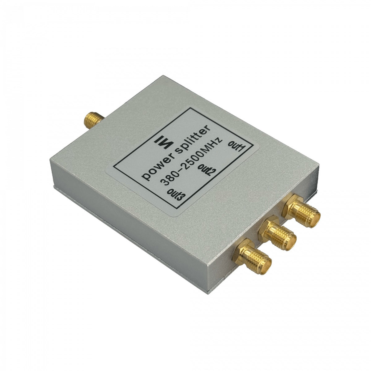 SCW03 1x3 380-2500MHz 0,4GHz-2,5Ghz Repartidor de Señal RF 1 Entrada SMA-H 3 Salidas SMA-H